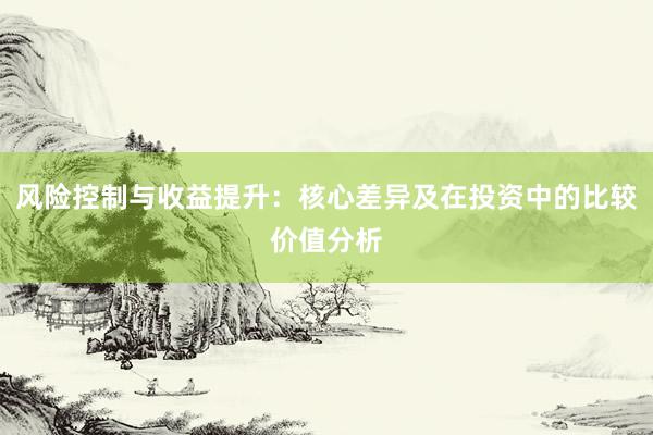 风险控制与收益提升：核心差异及在投资中的比较价值分析